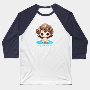 Aquarius Baby 3 Baseball T-Shirt